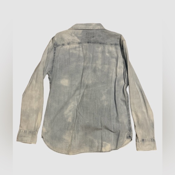 AE Long Sleeve Western Denim Button Down Shirt - Picture 5 of 7